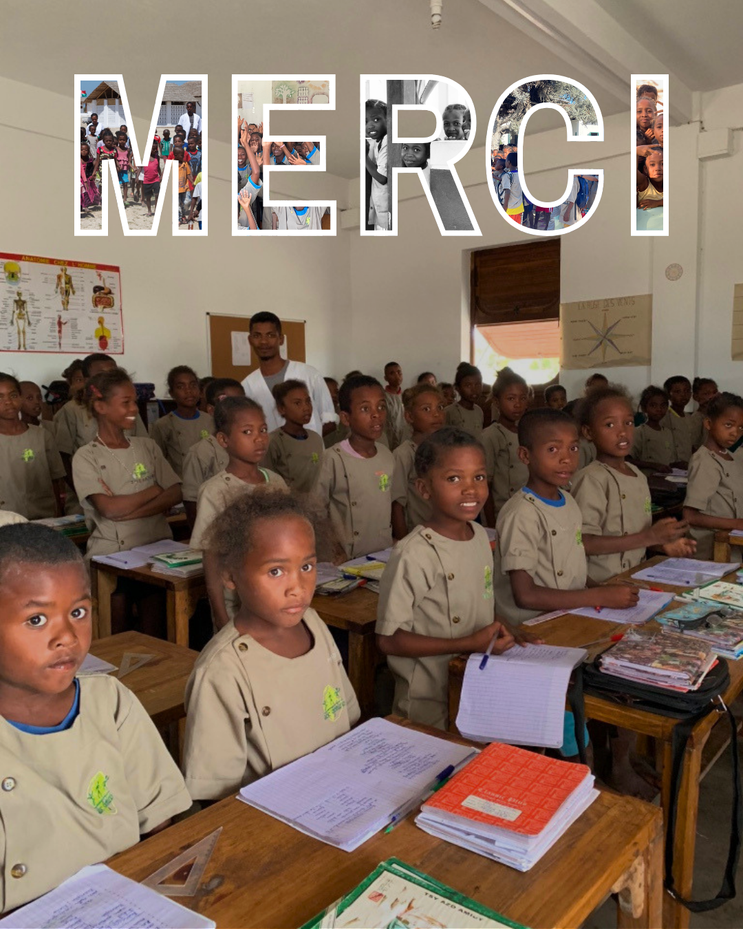 NOTRE CAMPAGNE POUR CONSTRUIRE UNE CLASSE À BEHELOKA S'ACHÈVE